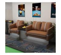 Ensemble De Canapé-lit De Billard, Canapés en Tissu De Qualité Commerciale for Club Et Salon, Fauteuil À Assise Profonde avec Éponge Haute Densité(B,240CM)