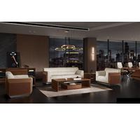 Ensemble de canapés 311 places Design Canapés Coussins Canapé Cuir Relax Moderne Nouveau