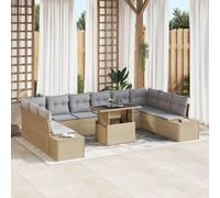 Ensemble De Canapés De Jardin Vidaxl Ensemble De 11 Beige, Gris