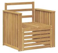 Ensemble de canapés d'extérieur vidaXL en bois massif d'acacia blanc