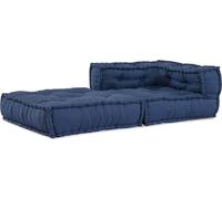 Ensemble de canapés modulaires vidaXL Indigo 70 x 70 x 56 cm en tissu