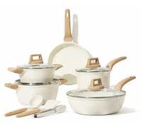 Ensemble de casseroles 14 pièces en aluminium forgé antiadhésif sans PFAS pour induction