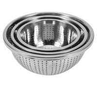 Ensemble de casseroles 3 pièces, en acier inoxydable, de 20/24/28 cm, à fond épais