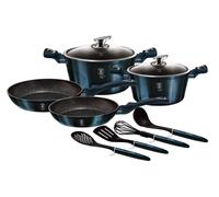 Ensemble de casseroles en granit Aquamarine Lumarko Bh-6143