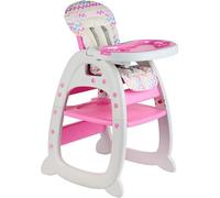 Ensemble de chaises d'allaitement 3in1 blanc et rose