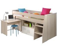 Ensemble de chambre d'adolescent Parisot Charly, 2 pièces, avec lit et bureau