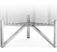 Ensemble de cheminée d'extérieur en acier inoxydable - Accessoire pour cheminée d'extérieur - Dimensions : 686 cm