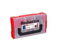 Ensemble de chevilles avec vis FIXtainer DUOLINE 181 pcs