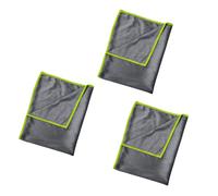 Ensemble de chiffons en microfibre pour ramasser, Green side | Conçu pour moins de marques grasses après l ' essuyage, sensation d ' essuyage douce, pour les tâches courantes