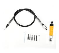 Ensemble de Ciseaux électriques pour le Travail du Bois, sans Effort, Poignée Jaune, Acier Inoxydable, Caoutchouc, 5 Lames, Se Connecte aux Machines jusqu'à 12 000 Tr/min