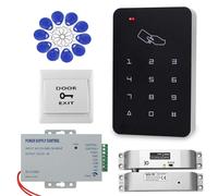 Ensemble de clavier RFID avec goupille de verrouillage NC, comprenant 10 porte-clés
