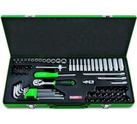 Ensemble de clés à douille TOPTUL, coffret GCAD7202
