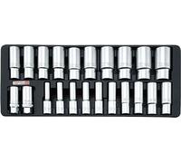 Ensemble de clés à douille TOPTUL GAAT2202, en acier chrome-vanadium, poids : 4,24 kg