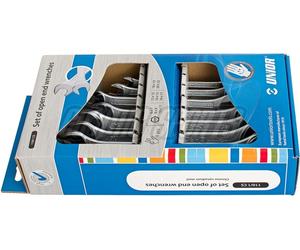 Ensemble de clés à fourche double 110/1CS Unior