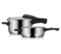 Ensemble de cocottes minute "Perfect One Pot" WMF, contenances 4,5 + 3,0 litres, référence 122316, code EAN 4000530725141