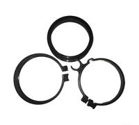 Ensemble de colliers de serrage pour souffleur de feuilles BR700, BR800, BR800X, BR450, BR450C, comprend 4282 708 8704, 4282 708 8703, 4282-701-6301, kit de fixation de tuyau noir pour réparation sous