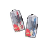 Ensemble de Compas Scolaire Portable Léger pour Étudiants et Professeurs | Outil Pédagogique, Fournitures Scolaires pour Bureau et École, Plastique et Métal, Dessin Géométrique Couleur Aléatoire
