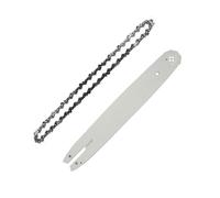 Ensemble de composants de guide de coupeur, Guide 1 chain 1 | La chaîne de coupe complète le guide de chaîne en acier inclus pour une tâche coordonnée de remplacement de