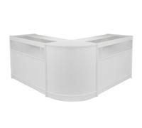 Ensemble de comptoir et présentoir de magasin Fusion Brilliant White