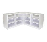 Ensemble de comptoir et présentoir de magasin Fusion Brilliant White
