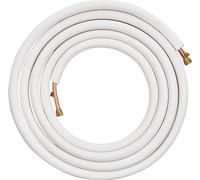 Ensemble de conduites pour mini-climatiseur split de 7620 mm, tuyaux en cuivre de 9,5 et 15,9 mm de diamètre extérieur et isolation triple couche, pour climatiseurs split miniatures, équipements de ré