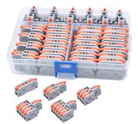 Ensemble de connecteurs, 62 pièces, pour fils de 0,2 à 4 mm², compact