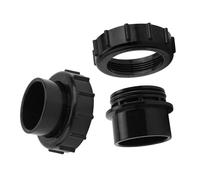 Ensemble de connecteurs de filtre de spa de rechange avec écrou de raccordement ABS et composants d'étanchéité, pièces d'adaptateur de filtre de piscine pour piscine et équipement de spa, adaptateur
