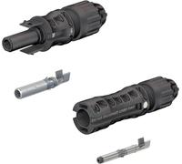 Ensemble de connecteurs MC4 Evo 2, 10 paires, section de câble de 4 à 6 mm², indice de protection IP68
