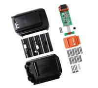 Ensemble de coque de batterie avec carte PCB, boîtier de batterie à 10 emplacements pour la planification de la reconstruction, l ' utilisation de la réparation et l ' organisation des composants