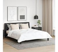 Ensemble De Couette Avec Oreiller 3 Pcs Blanc 240 X 200 Cm Microfibre