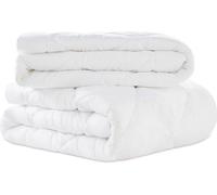 Ensemble de couette Unyqoos® pour les quatre saisons, 240 x 260 cm – 2 pièces, confort personnalisable avec garnissage en microfibre, Oeko-Tex, 8 boutons-pression, matelassage
