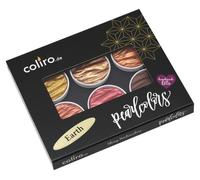 Ensemble de couleurs Earth Pearl : peintures aquarelles, 6 couleurs