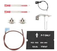 Ensemble de coupure thermique pour chauffe-eau Atwood RV 91447 93866 93868, | Kit d'interrupteur de sécurité haute température pour thermostat en plastique noir 12 x 8 cm