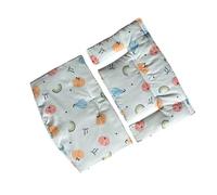 Ensemble de coussins de siège et de dossier en coton respirant pour un ajustement sûr et un coussin ergonomique pour siège bébé chaise haute antidérapant