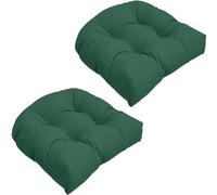 Ensemble de coussins d'extérieur imperméables - Forme en U - Assise confortable - 48 x 48 cm - Couleurs vives