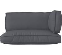vidaXL Ensemble de coussins pour palettes 3 pièces en tissu Oxford anthracite