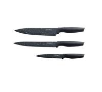Ensemble De Couteaux 3 Pièces Noir Royalty Line Rlbmb3