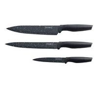 Ensemble de couteaux 3 pièces Noir Royalty Line RLBMB3 Noir