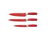 Ensemble De Couteaux 3 Pièces Rouge Royalty Line Rlbw3r