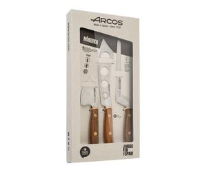 Ensemble de couteaux à fromage Arcos de la série Nórdika en 3 pièces