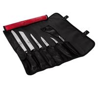 Ensemble de couteaux de cuisine Icel, 6 pièces, avec sac de transport pliable (référence : 47100.9030000.006)