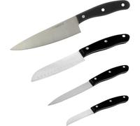 Ensemble de Couteaux de Cuisine Nirosta, 4 Pièces, 20 cm, 22 cm, 26 cm, 31 cm, Acier Inoxydable