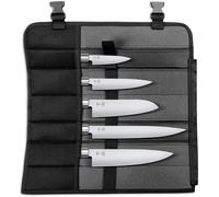 Ensemble de couteaux de mesure en 5 pièces avec étui, longueur de 10 à 23 cm, dureté 58 HRC