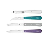 Ensemble de couteaux ESSENTIELS ART DÉCO, set de 4 pc, multicolore, bois de charme, Opinel
