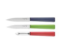 Ensemble de couteaux ESSENTIELS +, set de 3 pc, multicolore, plastique, Opinel