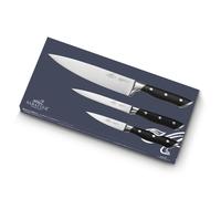 Ensemble de couteaux HERCULES INOX, Set de 3 pc, rivets en acier inoxydable, Lion Sabatier