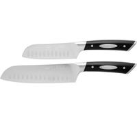 Ensemble de couteaux SCANPAN 2 pièces - Couteau Santoku 12,5 cm & Couteau Santoku 18 cm