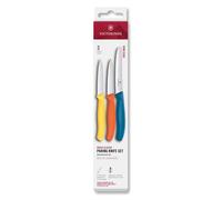 Ensemble de couteaux SWISS CLASSIC, lot de 3 pièces, multicolore, plastique, Victorinox
