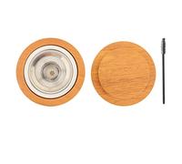 Ensemble de couvercles pour fumoirs à cocktail, kit de fumoir à whisky pour infuser, cocktail, outil de bar avec brosse de nettoyage
