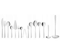 Ensemble de couverts Ambition Roma 83915, 72 pièces en acier inoxydable pour 12 personnes, avec mallette